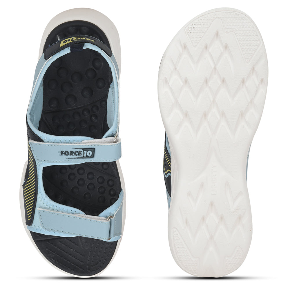 Force 1 Casual Sandal For Women (S.Blue) IMPACT-172 By Liberty