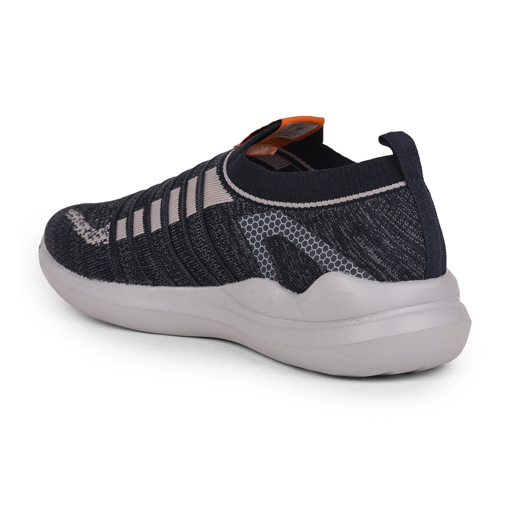 Force 1 By Liberty Men Sports Navy Blue Non Lacing Walking Shoes