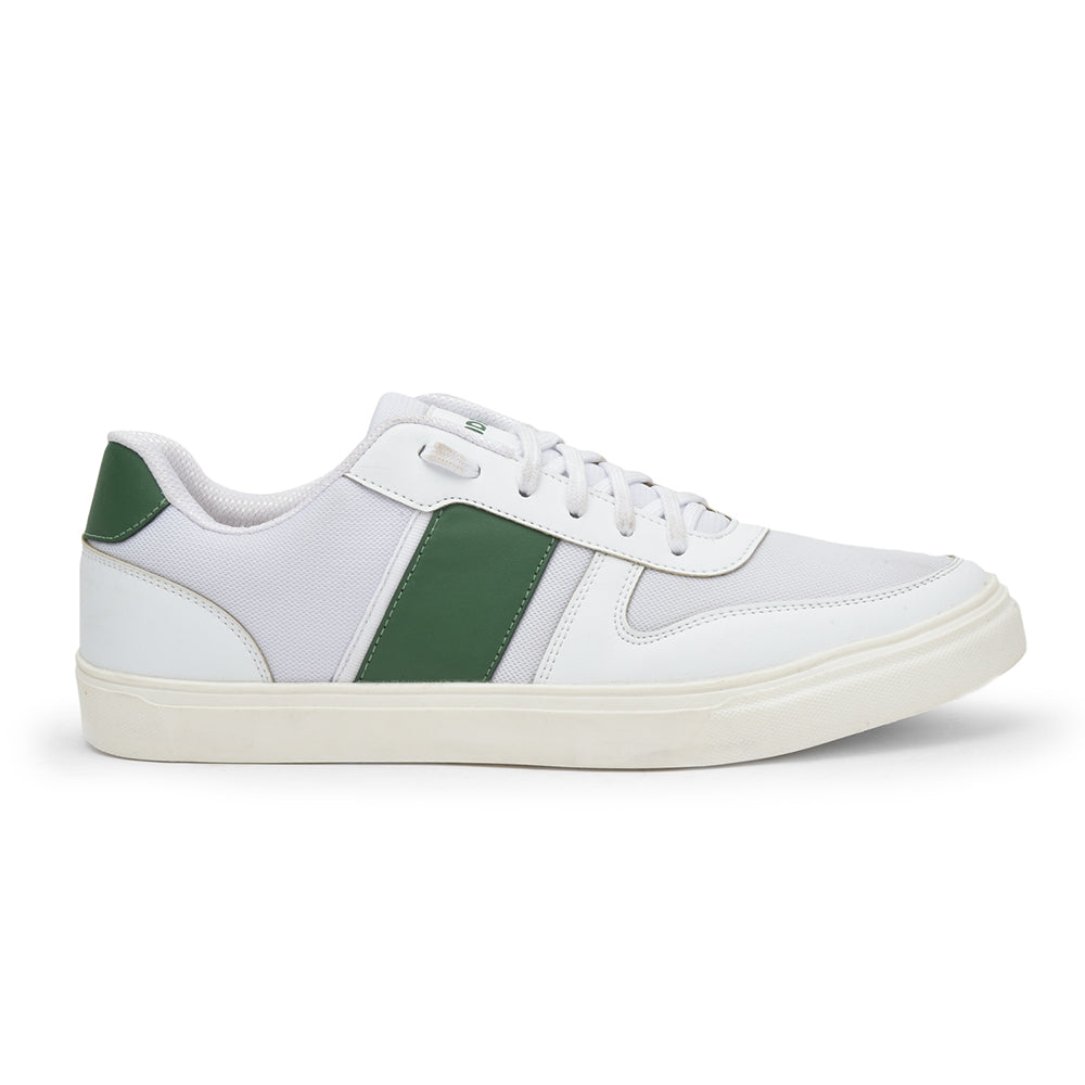 Gliders Casual White Lacing Sneakers For Men ANDRES By Liberty