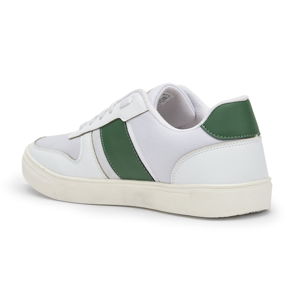 Gliders Casual White Lacing Sneakers For Men ANDRES By Liberty