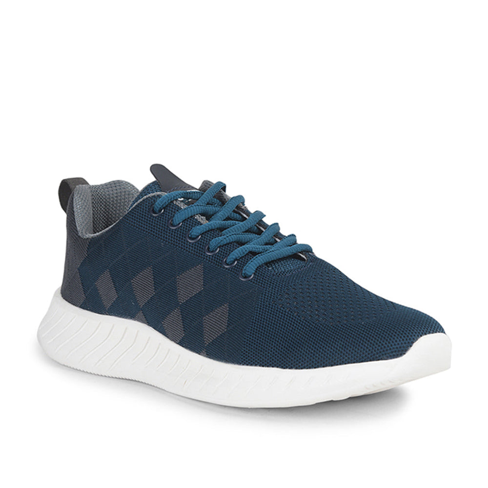 Force 1 Sports Lace Up Shoes For Men (T.Blue) BONZA-1 BY Liberty