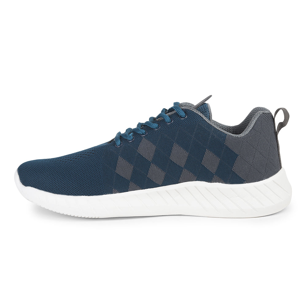Force 1 Sports Lace Up Shoes For Men (T.Blue) BONZA-1 BY Liberty