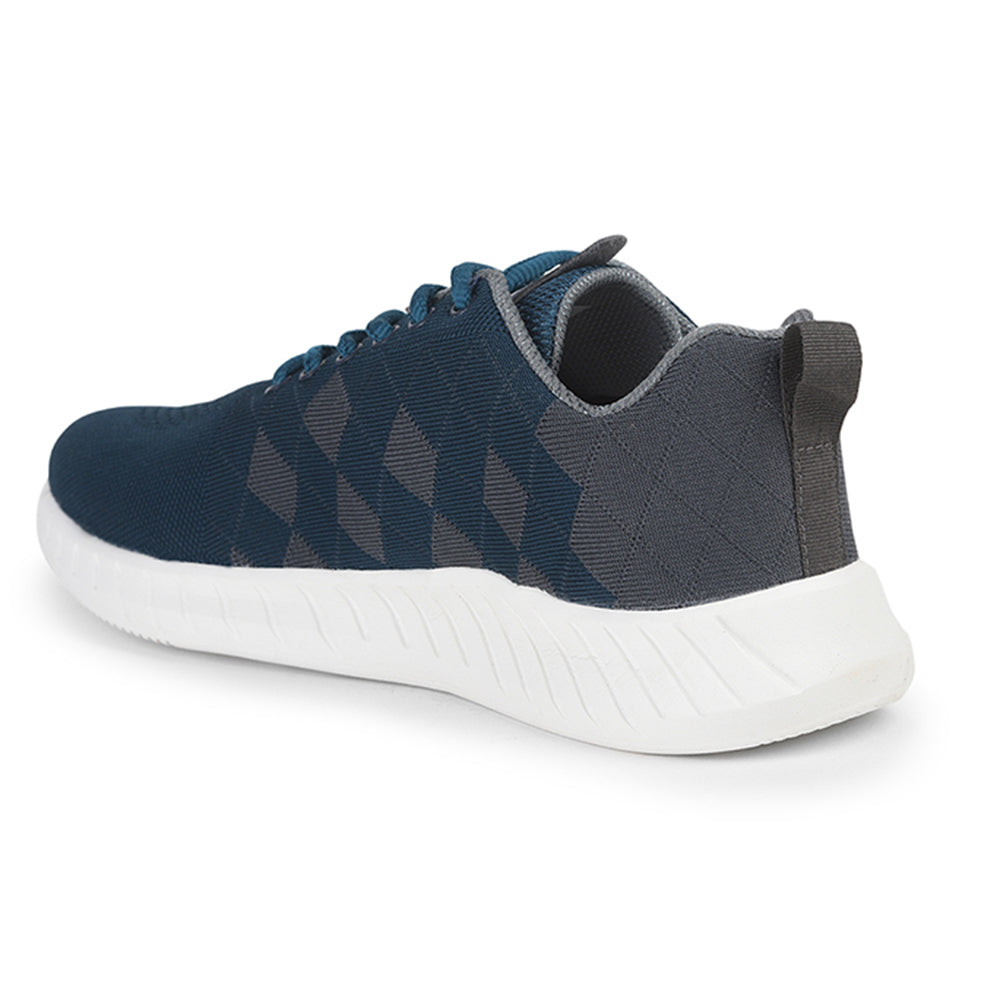 Force 1 Sports Lace Up Shoes For Men (T.Blue) BONZA-1 BY Liberty