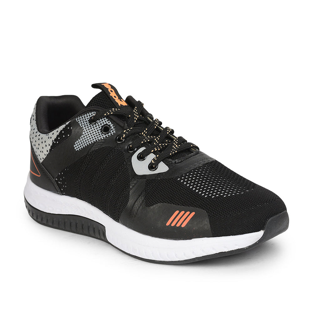 Leap7x Lacing Sports Shoes For Men (Grey) ROMAN-1 By Liberty