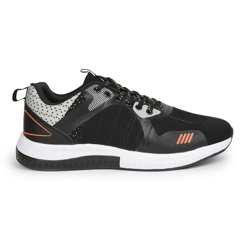 Leap7x Lacing Sports Shoes For Men (Grey) ROMAN-1 By Liberty