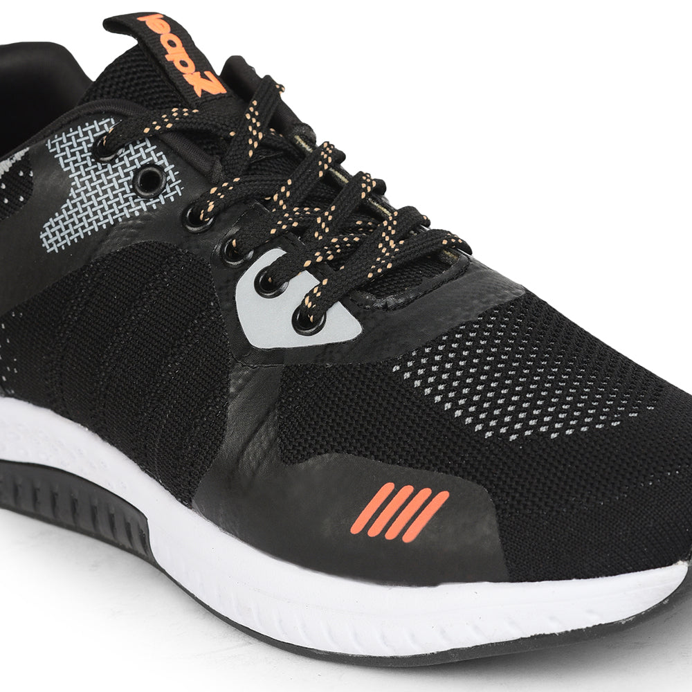 Leap7x Lacing Sports Shoes For Men (Grey) ROMAN-1 By Liberty