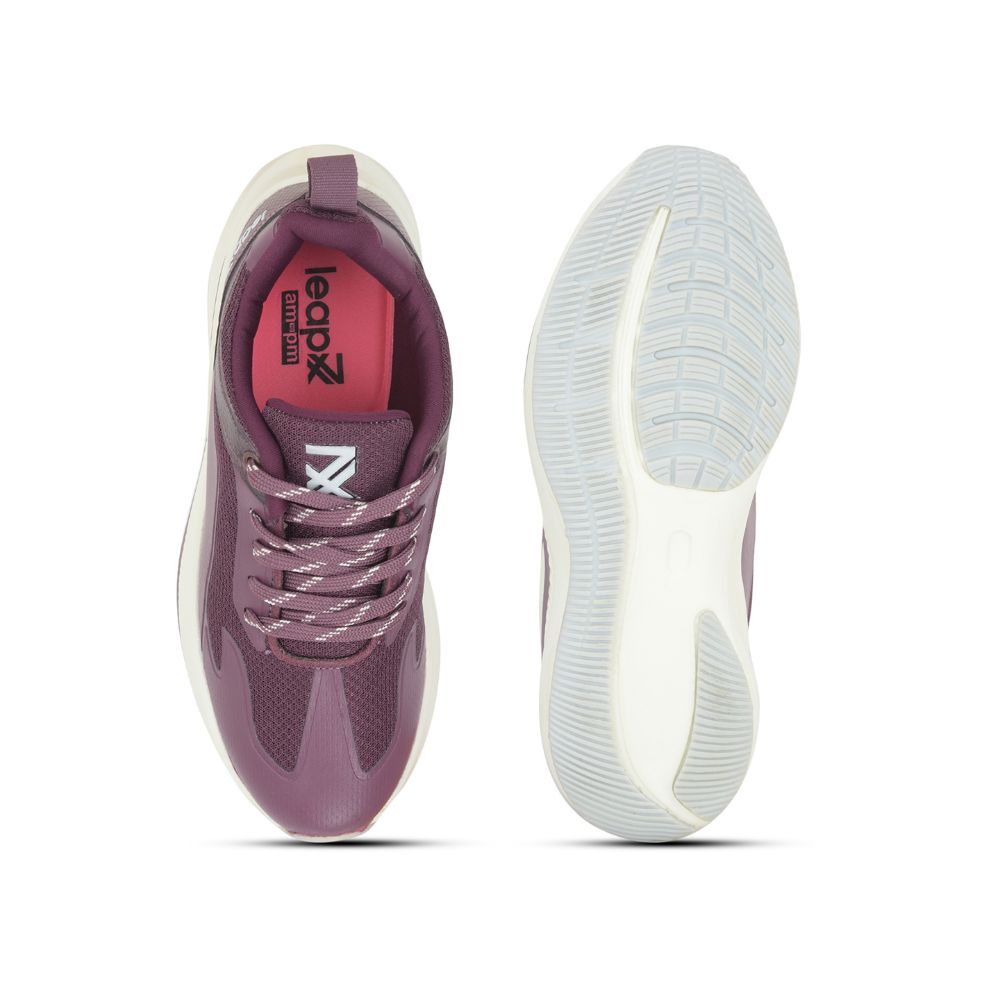 Leap7x Sports Lacing Shoe For Ladies (Purple) ISSABELL-3 By Liberty
