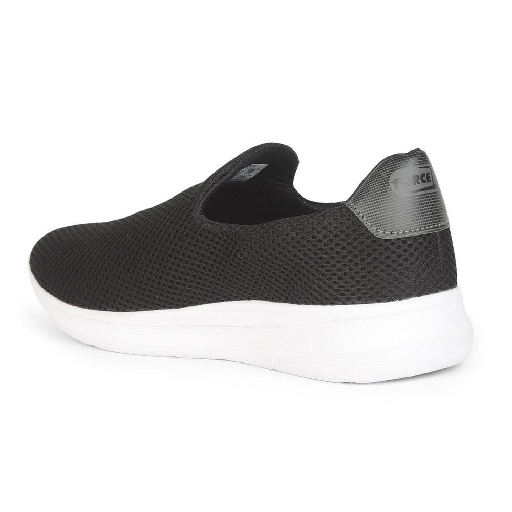 Force1 Sports Nonlacing For Men (Black) FERDA By Liberty
