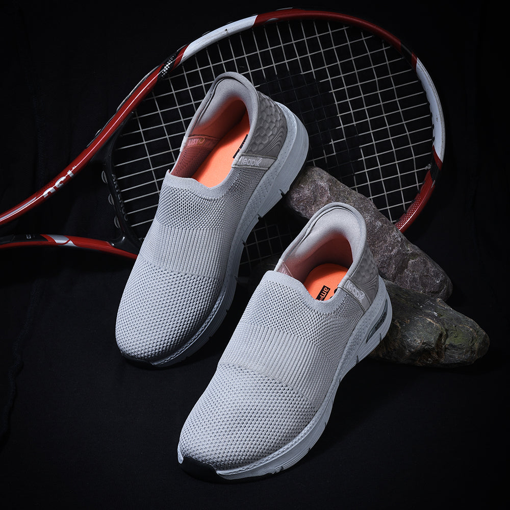 Buy Leap7x By Liberty Men EAZY-M L.Grey Sports Non Lacing Shoes
