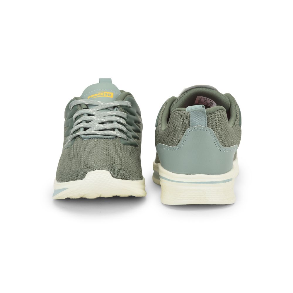 Force 1 Lacing Green Casual Shoes For Women CEINA By Liberty