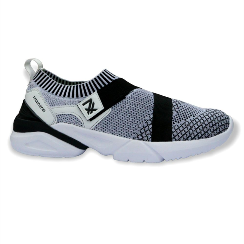 Buy Leap7x Non Lacing White Casual Shoes For Men BRISK-03E