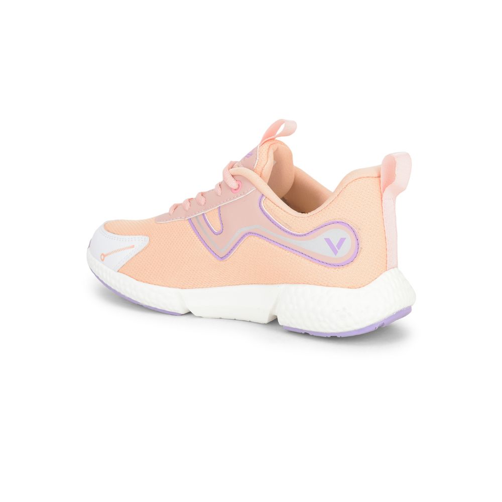 Leap7x Sports Lacing Shoe For Kids (Peach) CARRY-4L By Liberty