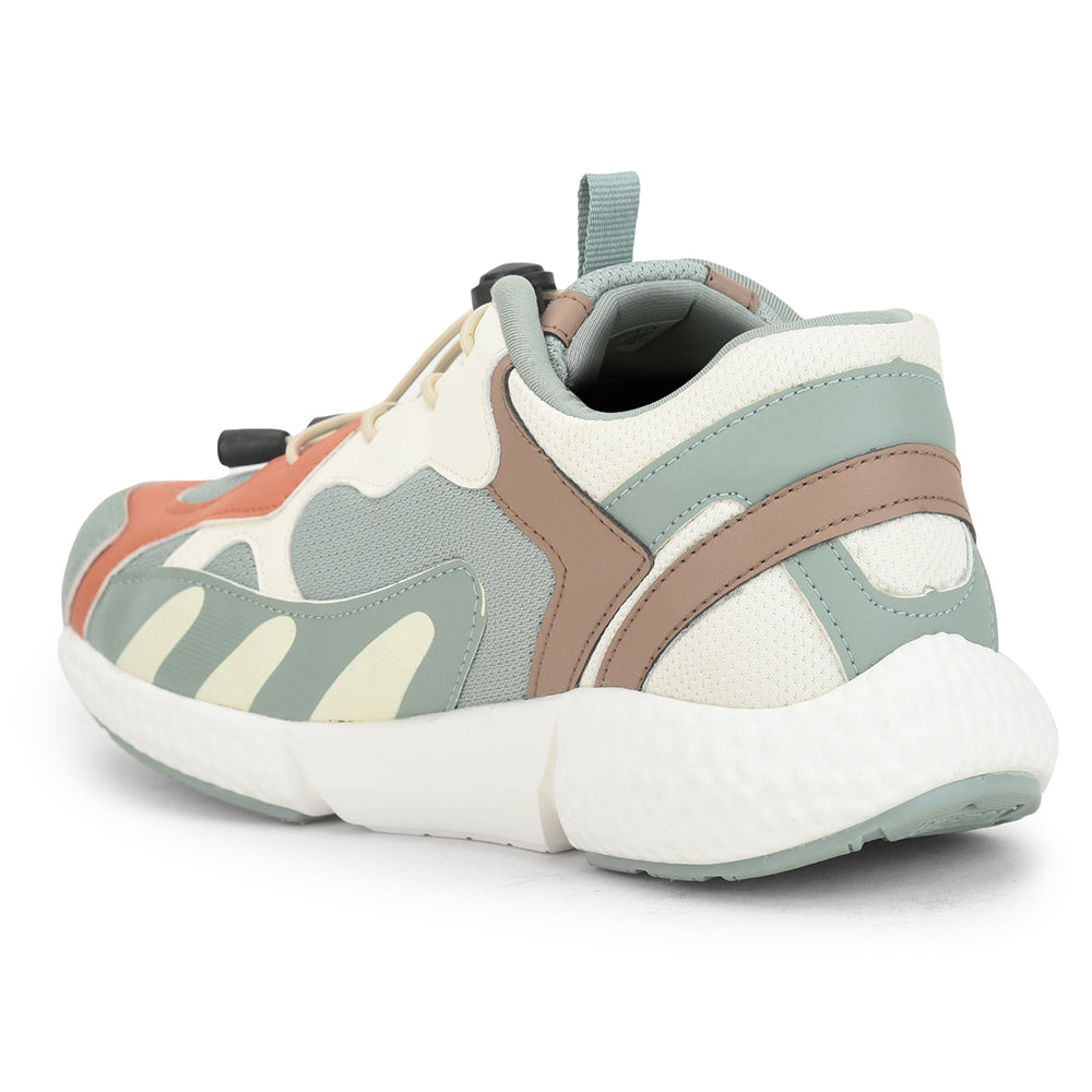 Leap7x Sports Lacing Shoe For Kids (Green) CARRY-5 By Liberty