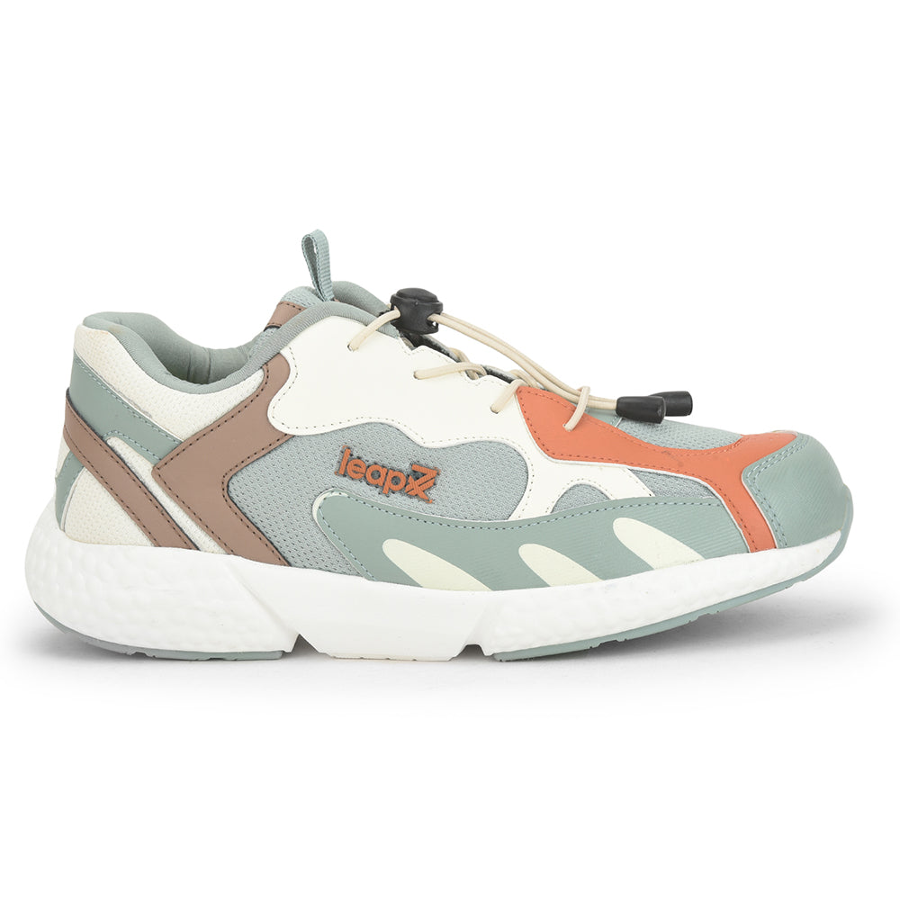 Leap7x Sports Lacing Shoe For Kids (Green) CARRY-5 By Liberty