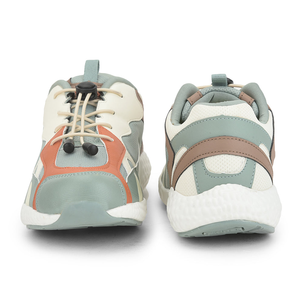 Leap7x Sports Lacing Shoe For Kids (Green) CARRY-5 By Liberty