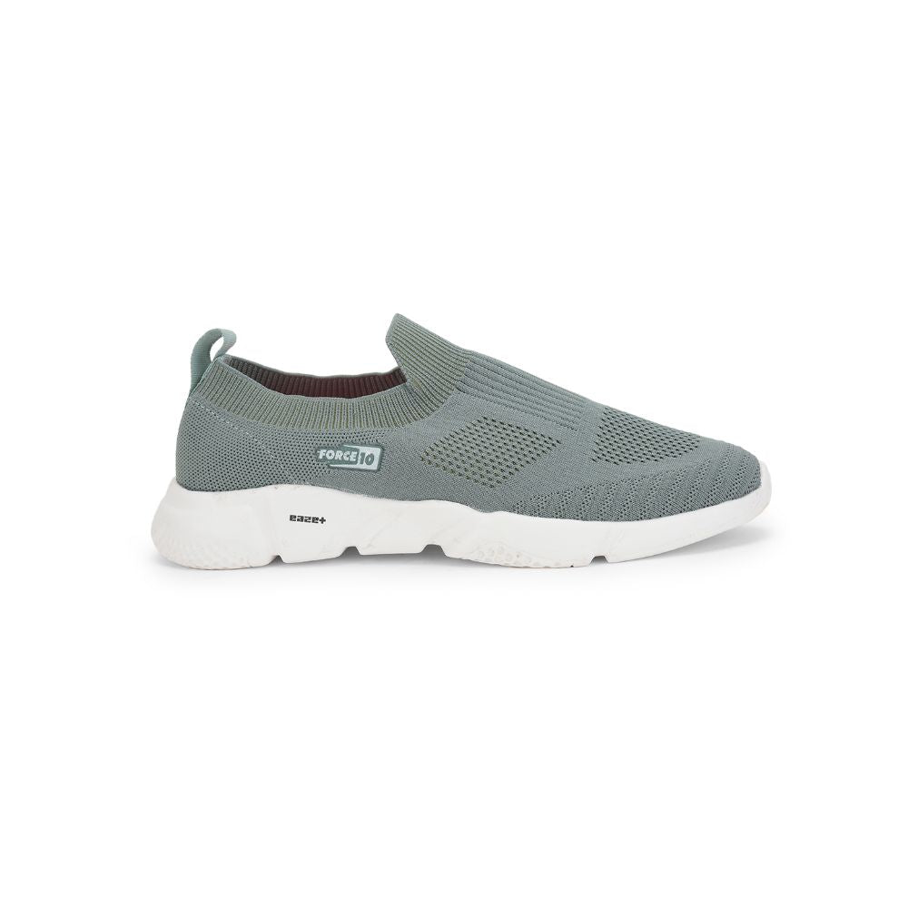 Force 1 Sports Non Lacing Shoe For Ladies (Green) MAIDEN-E By Liberty