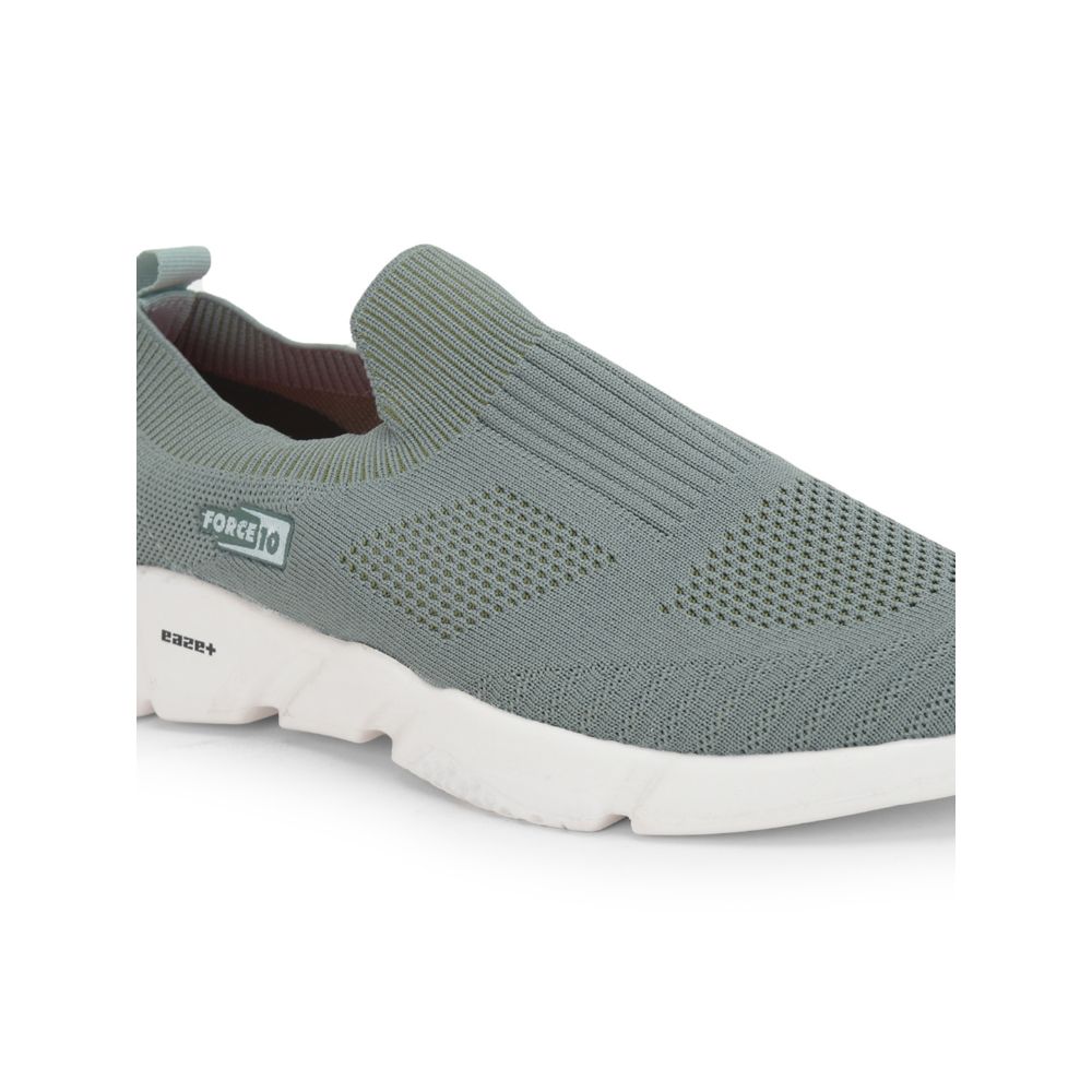 Force 1 Sports Non Lacing Shoe For Ladies (Green) MAIDEN-E By Liberty