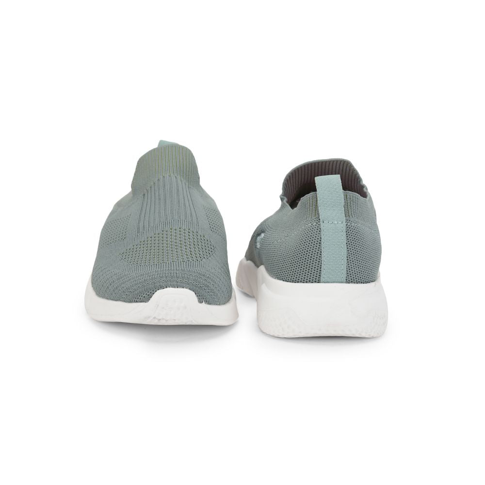 Force 1 Sports Non Lacing Shoe For Ladies (Green) MAIDEN-E By Liberty