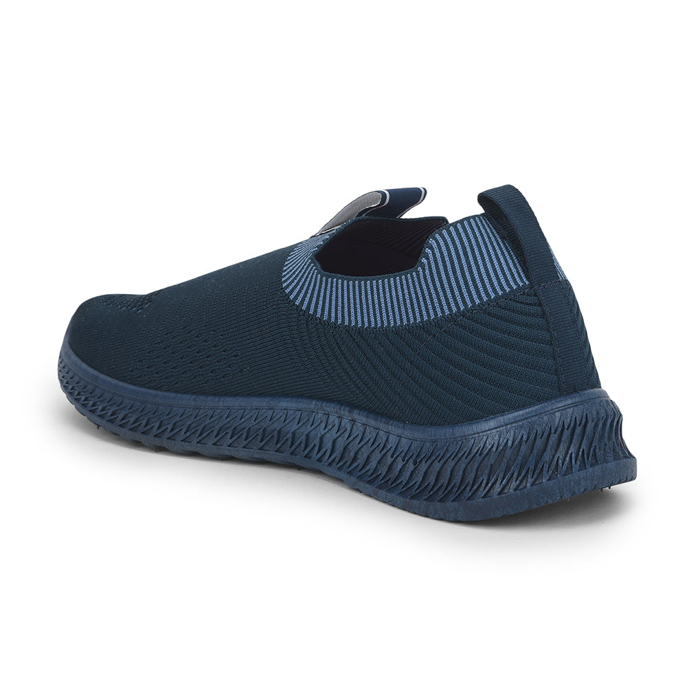 Force 1 Sports Non Lacing Shoe For Ladies (T.Blue) GRACE-4 By Liberty