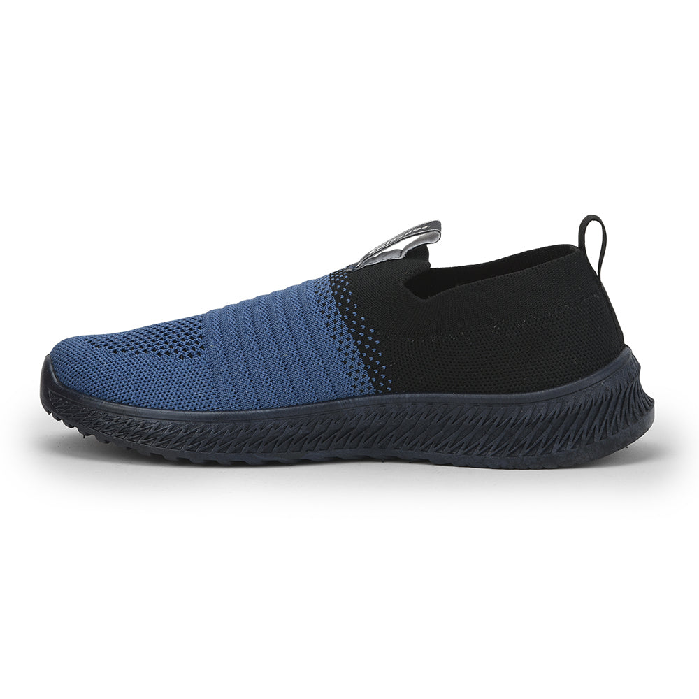 Force 1 Sports Non Lacing Shoe For Ladies (S.Blue) GRACE-5 By Liberty