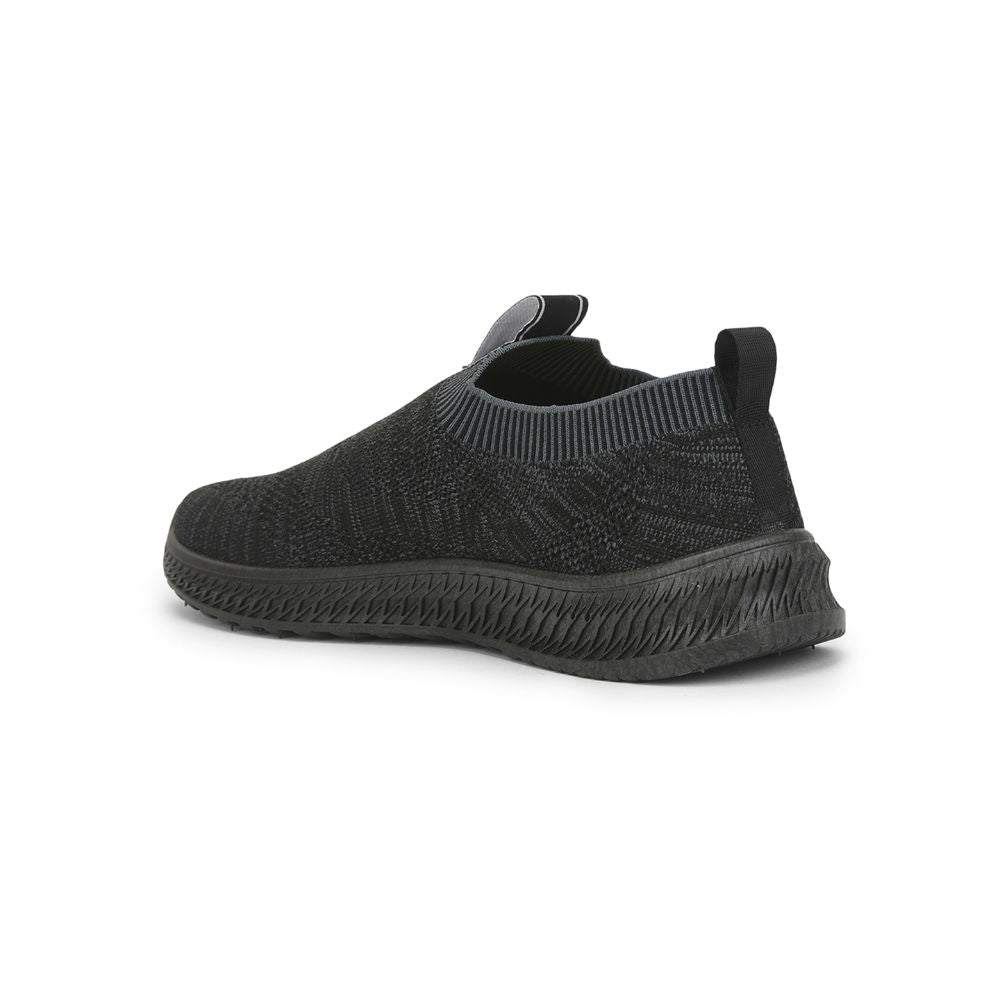 Force 1 Sports Non Lacing Shoe For Men (Black) ROKKY-1 By Liberty