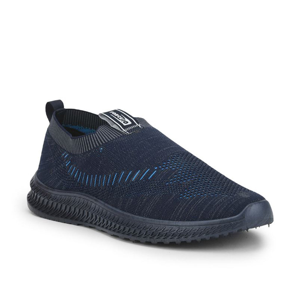 Force 1 Sports Non Lacing Shoe For Men (N.Blue) ROKKY-1 By Liberty