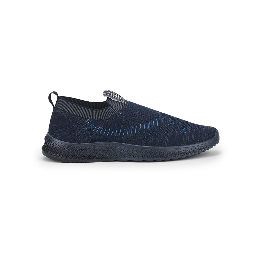 Force 1 Sports Non Lacing Shoe For Men (N.Blue) ROKKY-1 By Liberty