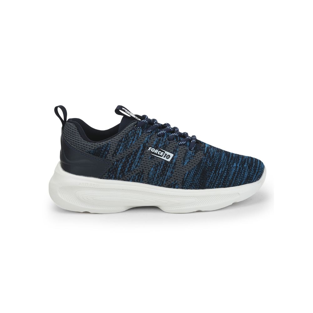 Force 1 Sports Lacing Shoe For Men (N.Blue) PRUDENT By Liberty