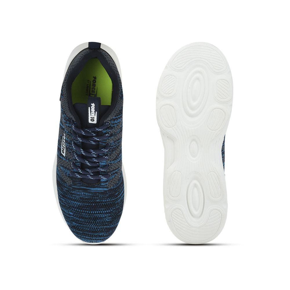 Force 1 Sports Lacing Shoe For Men (N.Blue) PRUDENT By Liberty