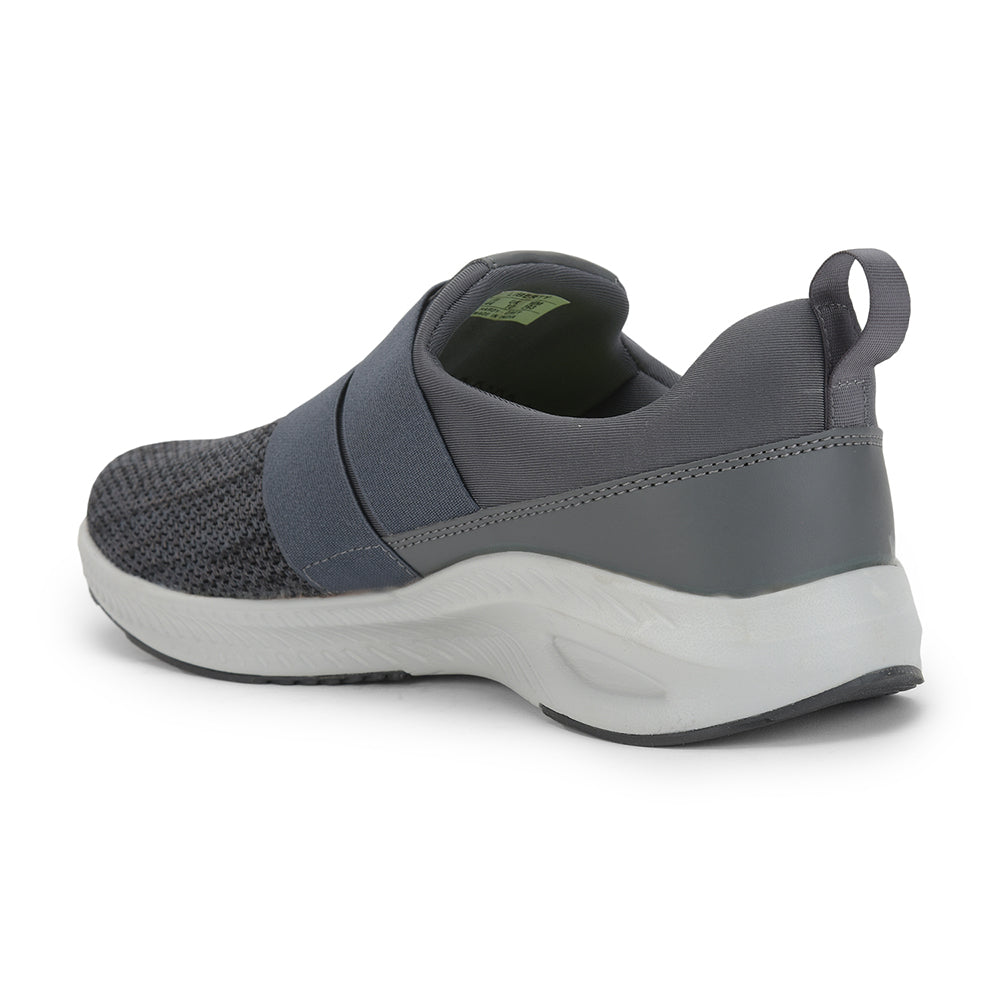 Force 1 Sports Non Lacing Shoe For Men (Grey) HARDY By Liberty