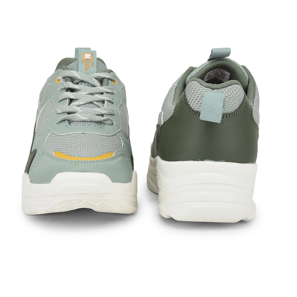 Force 1 Sports Lacing Shoes For Ladies (Green) KOYO-1E By Liberty