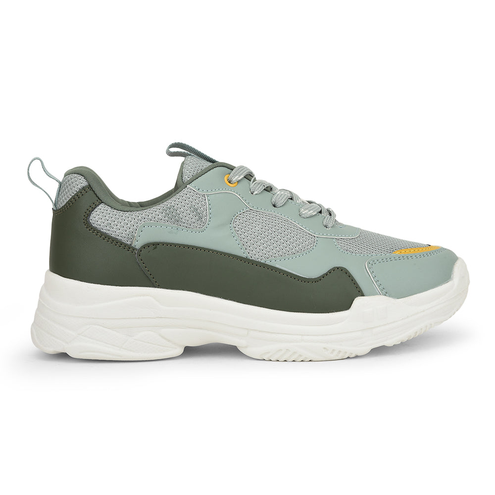 Force 1 Sports Lacing Shoes For Ladies (Green) KOYO-1E By Liberty