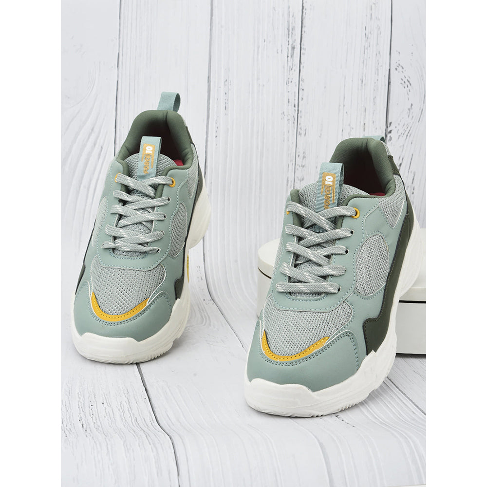 Force 1 Sports Lacing Shoes For Ladies (Green) KOYO-1E By Liberty