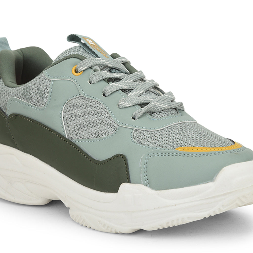Force 1 Sports Lacing Shoes For Ladies (Green) KOYO-1E By Liberty