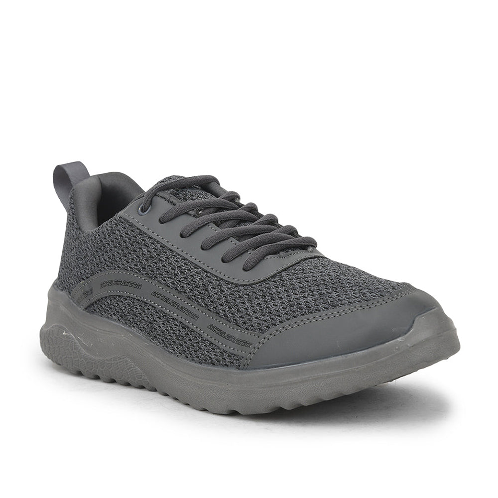 Force 1 Sports Lacing Shoes For Men (Grey) TWINK-E By Liberty