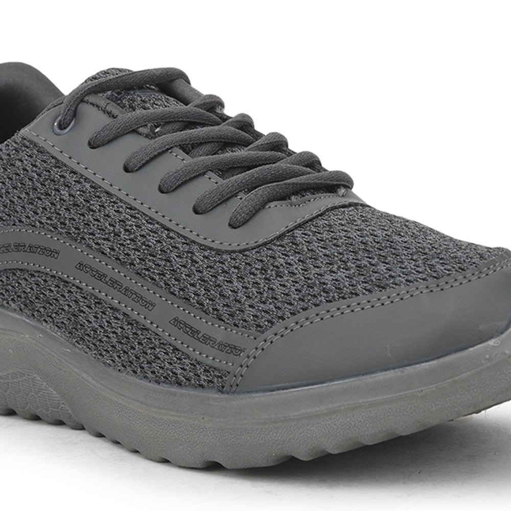 Force 1 Sports Lacing Shoes For Men (Grey) TWINK-E By Liberty