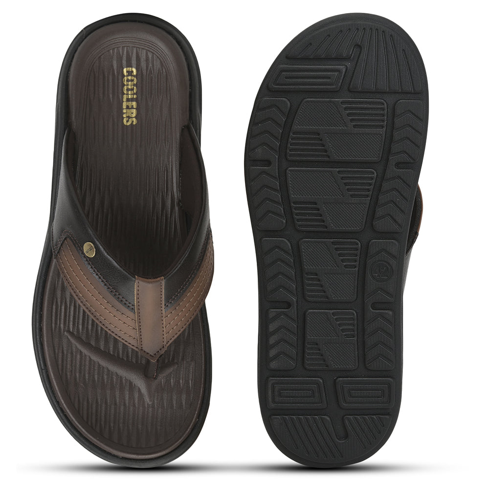 Coolers By Liberty ALP-1 Casual Flip-Flop For Men Tan