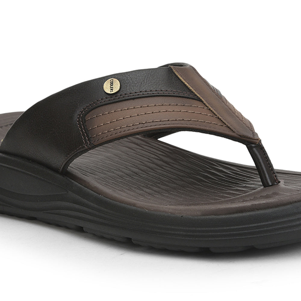 Coolers By Liberty ALP-1 Casual Flip-Flop For Men Tan