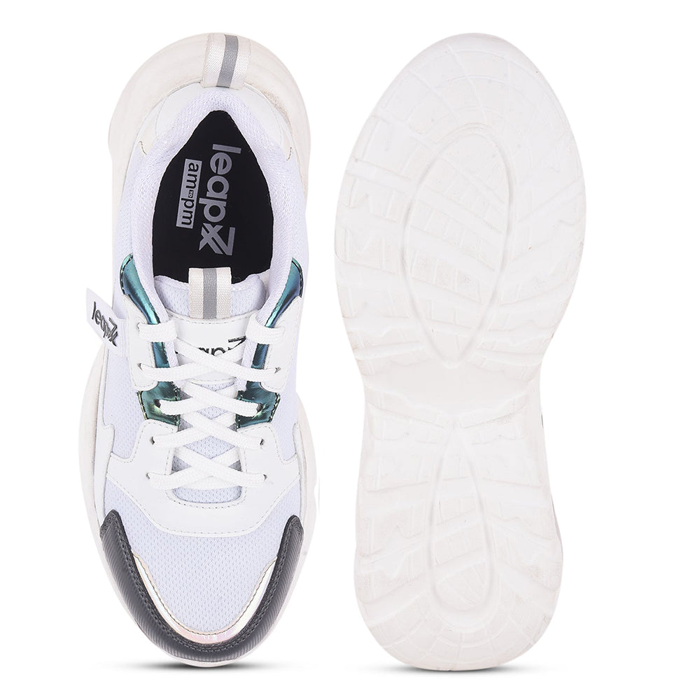 Buy Leap7x Casual White Lacing Shoes For Women JIMNY-1E By