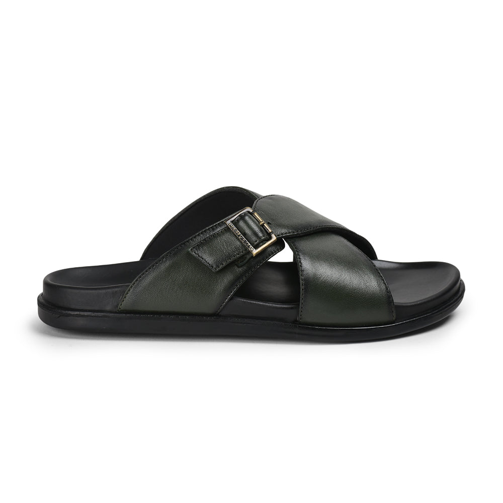 Healers By Liberty Men SOFT-1 Olgreen Casual Slippers