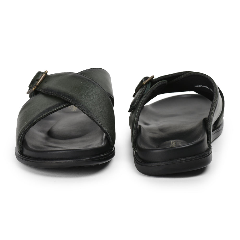 Healers By Liberty Men SOFT-1 Olgreen Casual Slippers