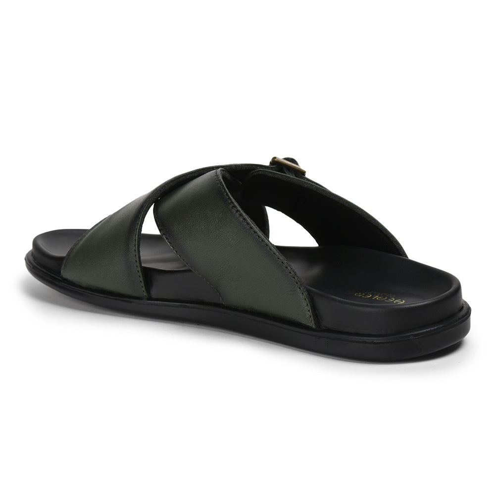 Healers By Liberty Men SOFT-1 Olgreen Casual Slippers