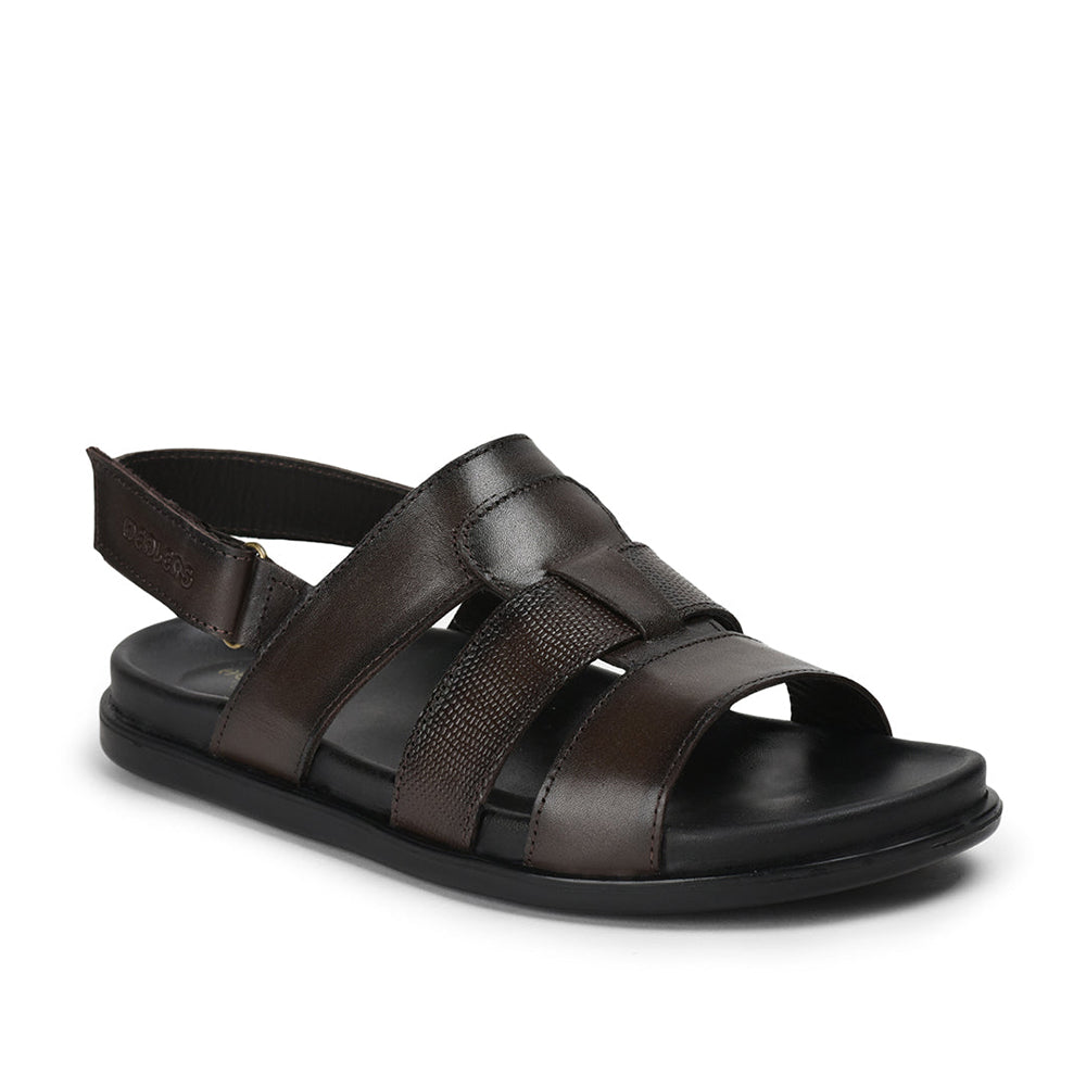 Healers By Liberty Men SOFT-4 Brown Formal Sandal