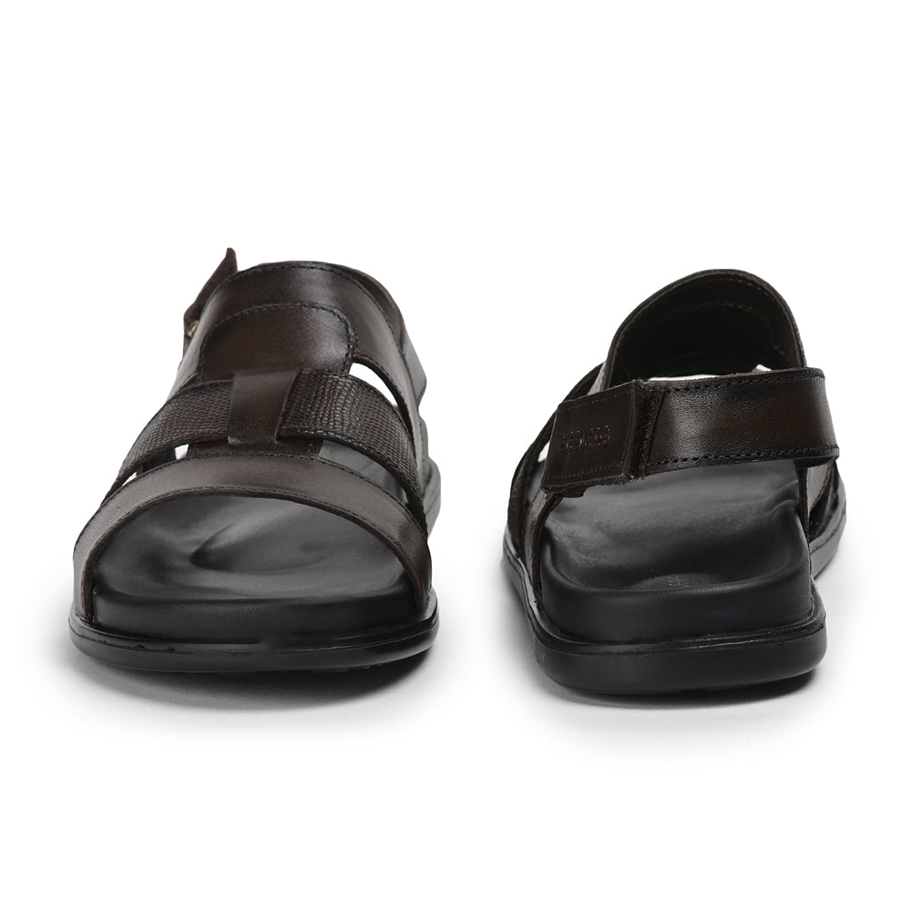 Healers By Liberty Men SOFT-4 Brown Formal Sandal