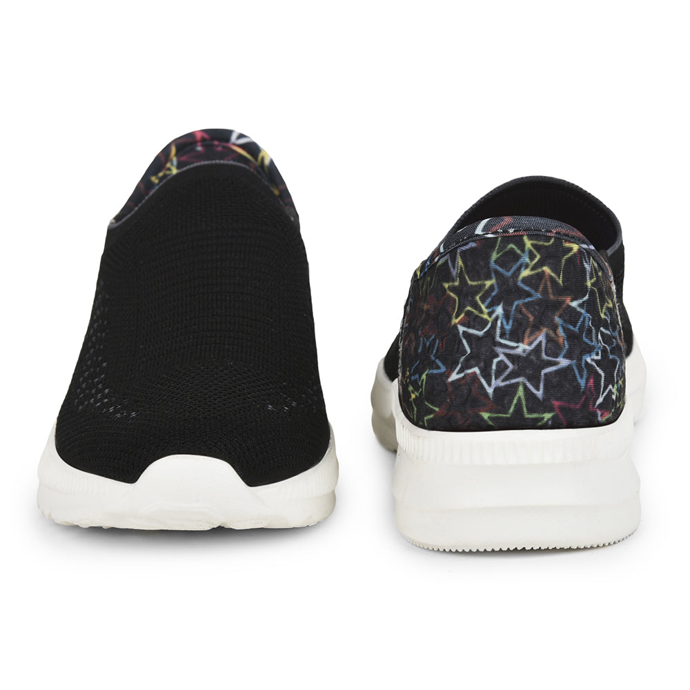 Buy Leap7x Non Lacing Black Casual Slip on Shoes For Women EAZY By