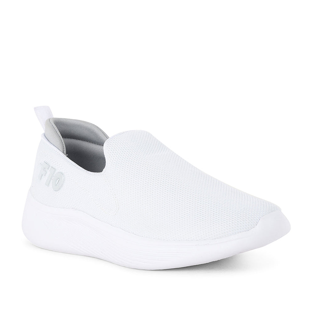 Force 1 by Liberty Men TRSTIN-2 White Sports Non Lacing Shoes