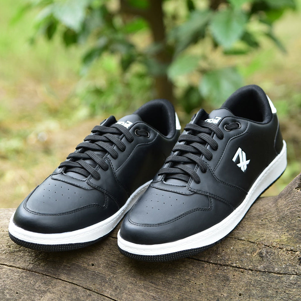 Buy Leap7x Casual Black Lacing Sneakers JAXEN-3E By Liberty
