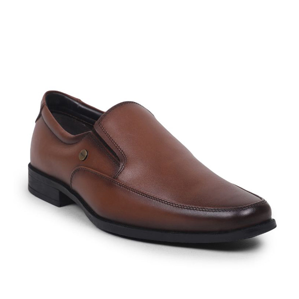 Fortune By Liberty Men LB31-2E Tan Formal Non Lacing Shoes