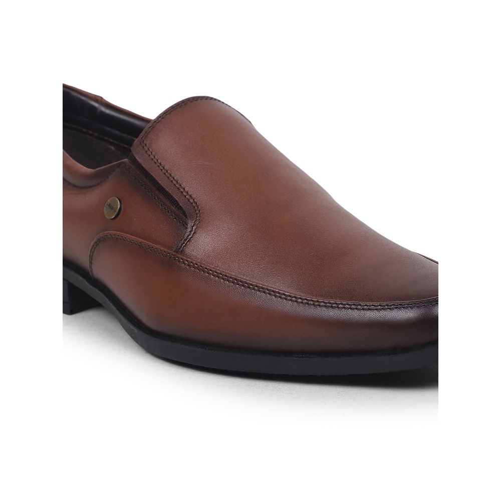 Fortune By Liberty Men LB31-2E Tan Formal Non Lacing Shoes