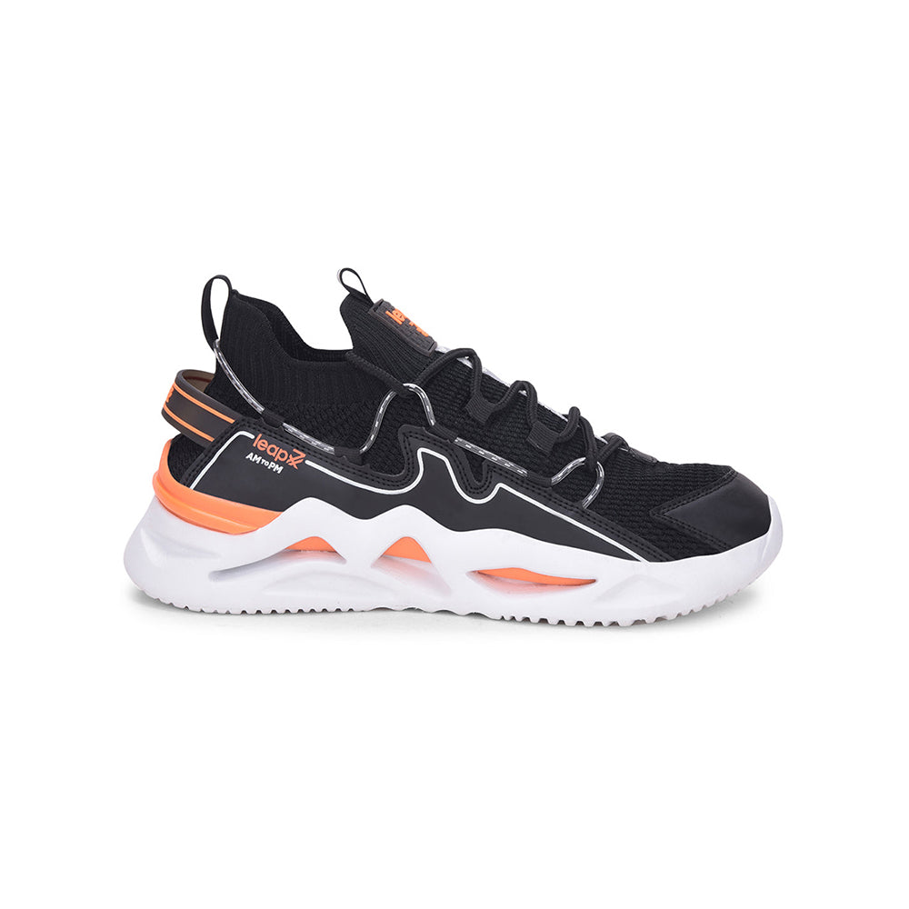 Buy Leap7x Lacing Black Casual Shoes For Men NUCLEAR-1 By Liberty